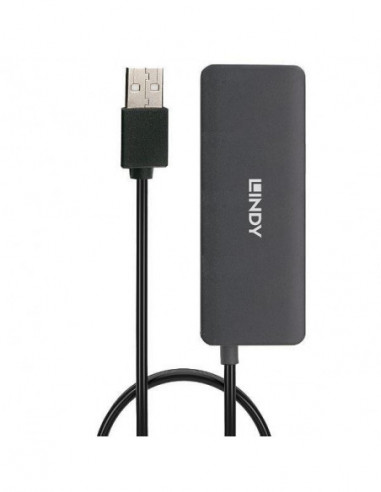 Hub USB 2.0 4 Portas Lindy Hub USB 2.0 4 Portas Lindy