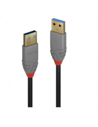 Cabo Lindy 36751 USB 3.2 Tipo A 1m,...