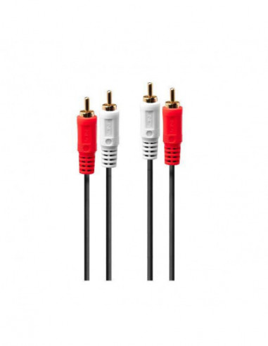 Cabo de Áudio Premium Lindy RCA 20m -...