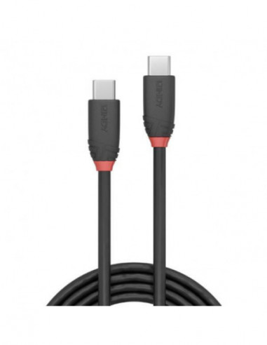 Cabo Lindy USB 3.2 Tipo-C Macho/Macho... Cabo Lindy USB 3.2 Tipo-C Macho/Macho...