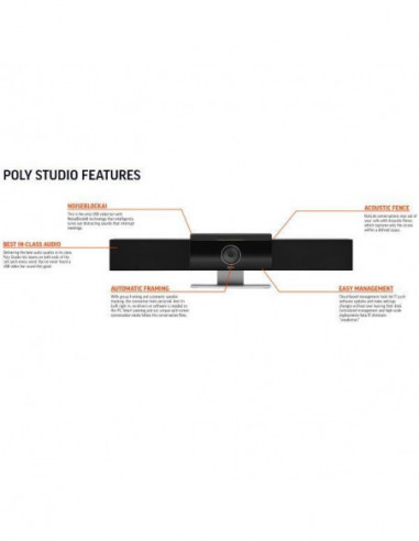 Sistema de Videoconferência Poly... Sistema de Videoconferência Poly...