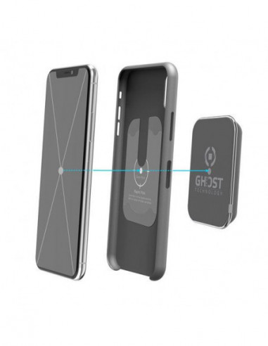 Suporte de Carro Celly GhostCharge -... Suporte de Carro Celly GhostCharge -...