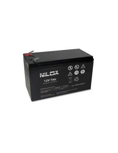 Bateria UPS Nilox 7Ah 12V 17NXBA7A00001T Bateria UPS Nilox 7Ah 12V 17NXBA7A00001T