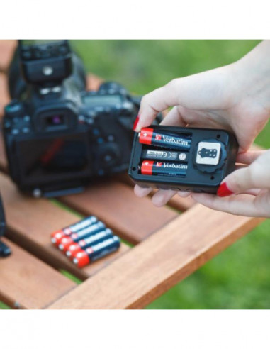 Verbatim Pilhas Alcalinas Aa Lr6 1.5v... Verbatim Pilhas Alcalinas Aa Lr6 1.5v...