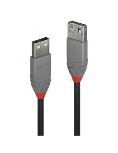 Cabo Lindy USB 2.0 - Extensão 5m,...