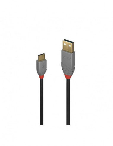 Cabo USB 2.0 Lindy Tipo A para C - 1m Cabo USB 2.0 Lindy Tipo A para C - 1m