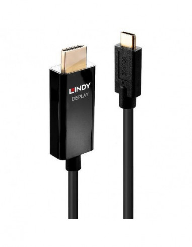 Cabo Adaptador USB-C para HDMI Lindy...