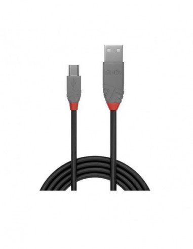 Cabo USB 2.0 Lindy Tipo A para Mini-B... Cabo USB 2.0 Lindy Tipo A para Mini-B...