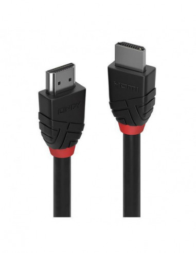 Cabo HDMI 2.0 Lindy Black Line, 2m,...