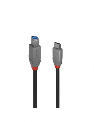 Cabo USB 3.2 Tipo C para B Lindy -... Cabo USB 3.2 Tipo C para B Lindy -...