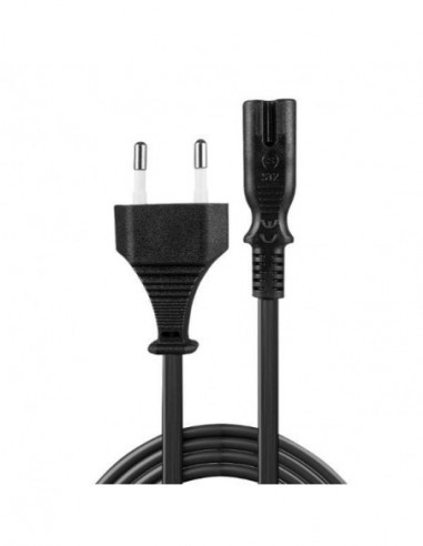 Lindy 2m Euro To Iec C7 Mains Cable,...