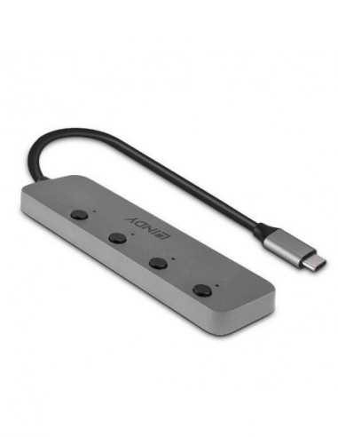 Hub USB Lindy 4 Portas USB 3.2 Tipo C... Hub USB Lindy 4 Portas USB 3.2 Tipo C...