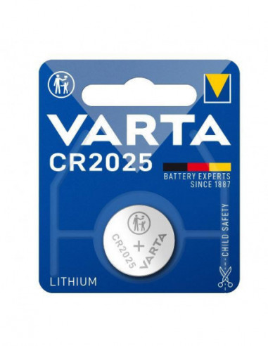 Pilha VARTA CR2025 de Lítio Pilha VARTA CR2025 de Lítio