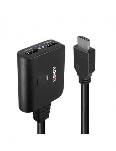 Acessório Lindy - Splitter HDMI 4K... Acessório Lindy - Splitter HDMI 4K...