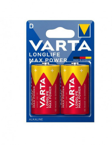 Pilhas Alcalinas Varta D (Pack de 2) Pilhas Alcalinas Varta D (Pack de 2)