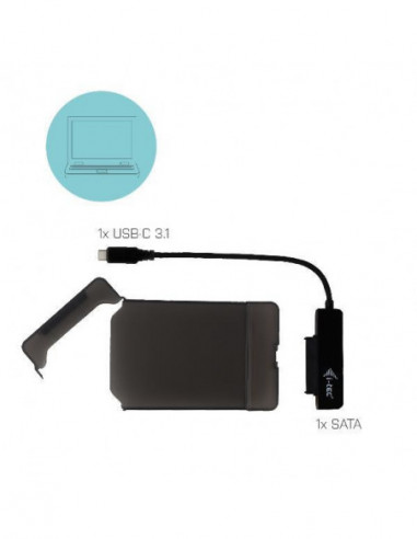 Caixa para Disco Rígido I-Tec 2,5?...