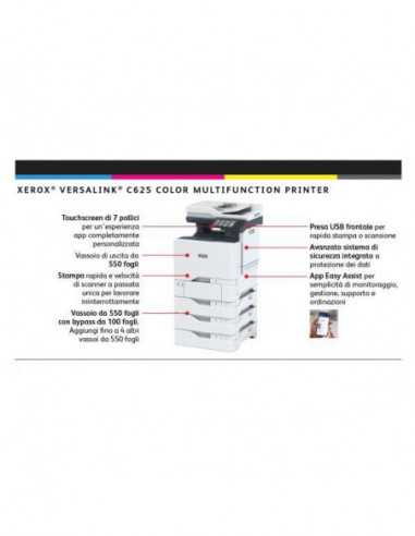 VersaLink C625 A4 50ppm Duplex Copy/Prin