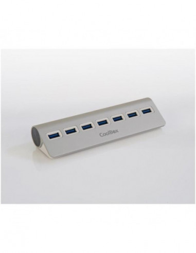 Hub USB Coolbox COO-HU7ALU3 - 7...