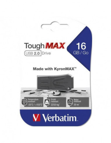 Pen Drive Verbatim ToughMAX 16GB USB... Pen Drive Verbatim ToughMAX 16GB USB...