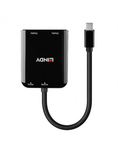 Adaptador Lindy Mini DisplayPort para... Adaptador Lindy Mini DisplayPort para...