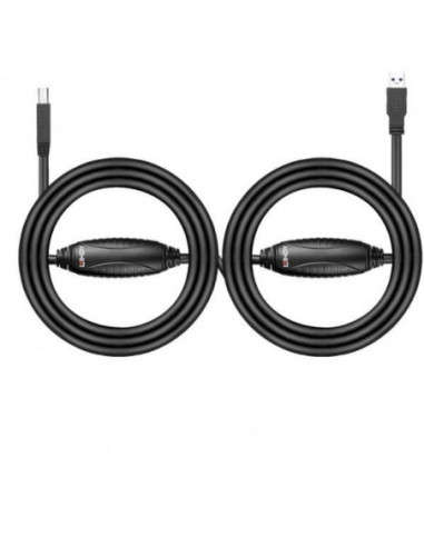 Cabo Ativo USB 3.0 A/B Lindy 43098,... Cabo Ativo USB 3.0 A/B Lindy 43098,...
