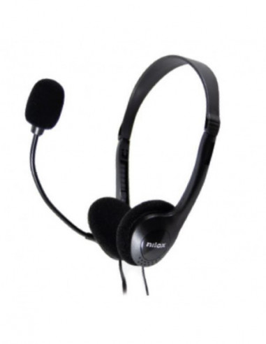 Auscultadores NILOX - USB com...