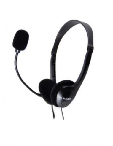 Auscultadores NILOX - USB com...