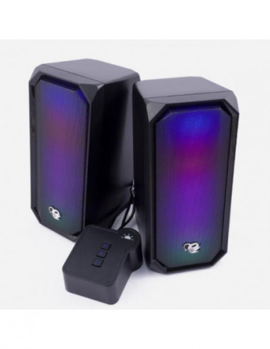 Colunas Coolbox R205 2.0 RGB Colunas Coolbox R205 2.0 RGB