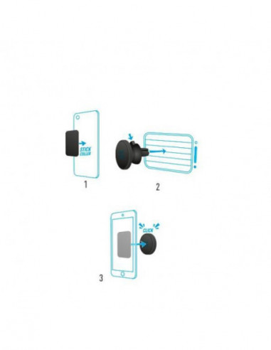 Suporte de Carro Mobilis U.FIX Universal Suporte de Carro Mobilis U.FIX Universal