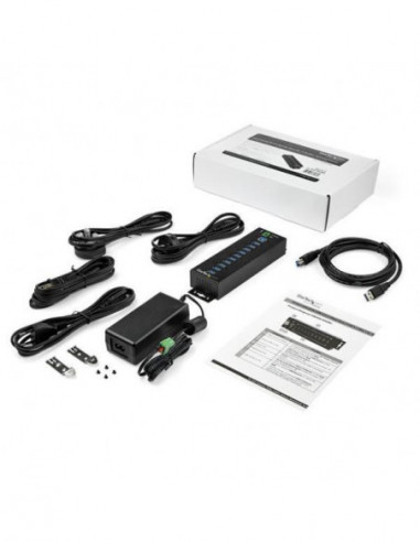 Hub USB 3.0 a 10 porte industriali USB