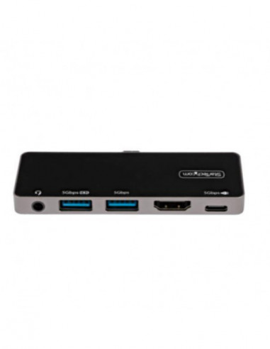 StarTech.com USB C Multiport Adapter,...