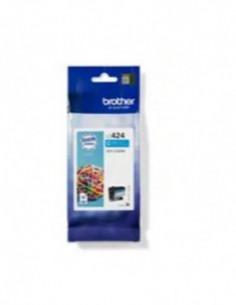 Tinteiro Brother LC424C - Cian
