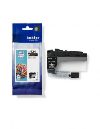 Tinteiro Brother LC424BK - Preto,...