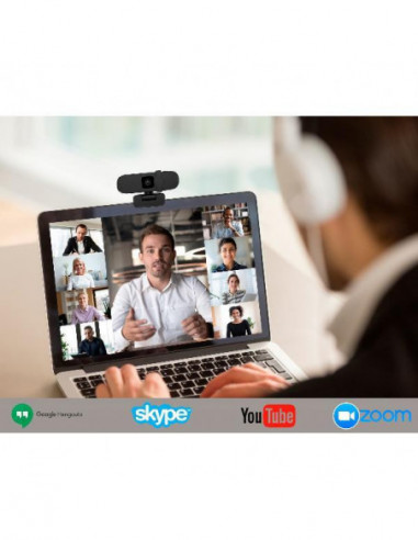 Câmara Web Nilox NXWCA01 - 2560x1440p... Câmara Web Nilox NXWCA01 - 2560x1440p...