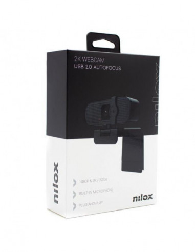 Câmara Web Nilox NXWCA01 - 2560x1440p... Câmara Web Nilox NXWCA01 - 2560x1440p...