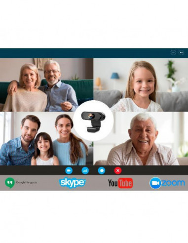 Câmara Web NILOX NXWC01 - Full HD... Câmara Web NILOX NXWC01 - Full HD...