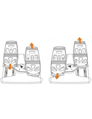 Pedais ThrustMaster T.Flight Rudder -... Pedais ThrustMaster T.Flight Rudder -...