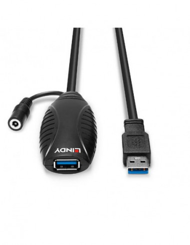 Extensão Ativa USB 3.0 Lindy 10m (43156)