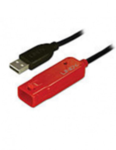Extensão Ativa USB 2.0 Lindy 42780 - 8m