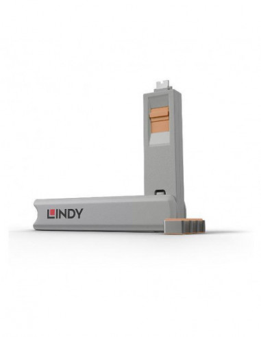 Trava de Segurança USB-C Lindy (4... Trava de Segurança USB-C Lindy (4...