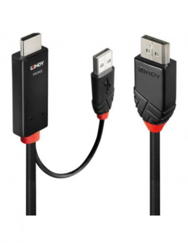 Lindy 2m Hdmi To Displayport Cable 41499
