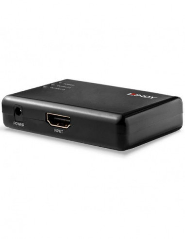 Divisor HDMI Lindy 2 Portas 10.2G Divisor HDMI Lindy 2 Portas 10.2G