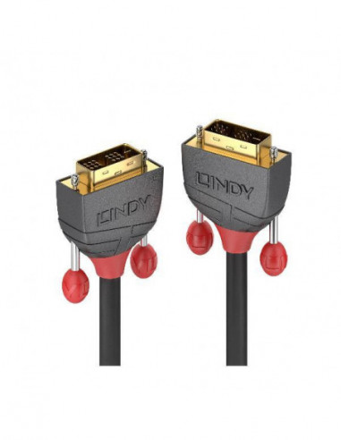 Cabo DVI-D Lindy 15m Preto