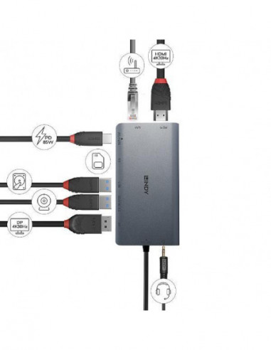 Docking Station USB-C Lindy para... Docking Station USB-C Lindy para...