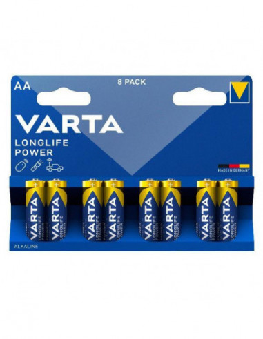 Pilhas Alcalinas VARTA AA (8 unidades) Pilhas Alcalinas VARTA AA (8 unidades)