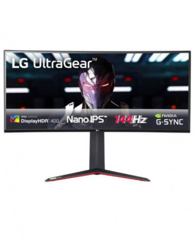 Monitor LG UltraGear 34GN850P-B: Ecrã... Monitor LG UltraGear 34GN850P-B: Ecrã...