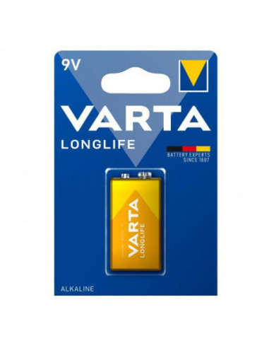 Pilha Varta Alcalina 9V de Longa... Pilha Varta Alcalina 9V de Longa...