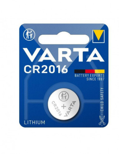 Bateria Varta CR2016 - Lítio - 3V