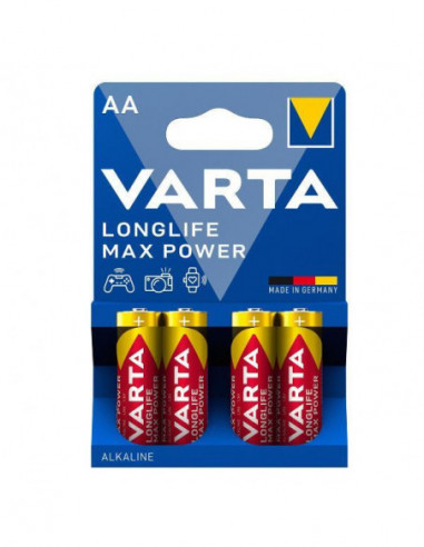 Varta Longlife Max Power Aa Bli 4...