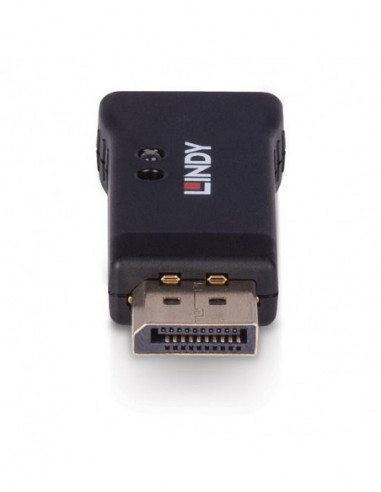 Adaptador Lindy DisplayPort 1.4,...